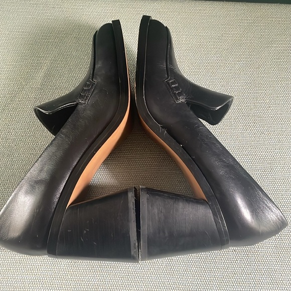 Vince Camuto Black leather shoes with Polished Finish - Picture 6 of 7